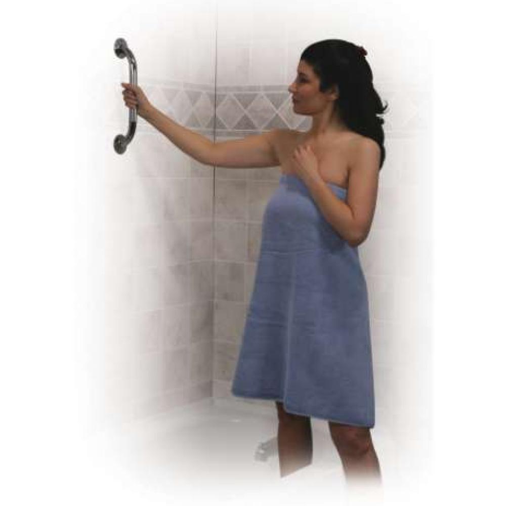Chrome Knurled Grab Bar 2
